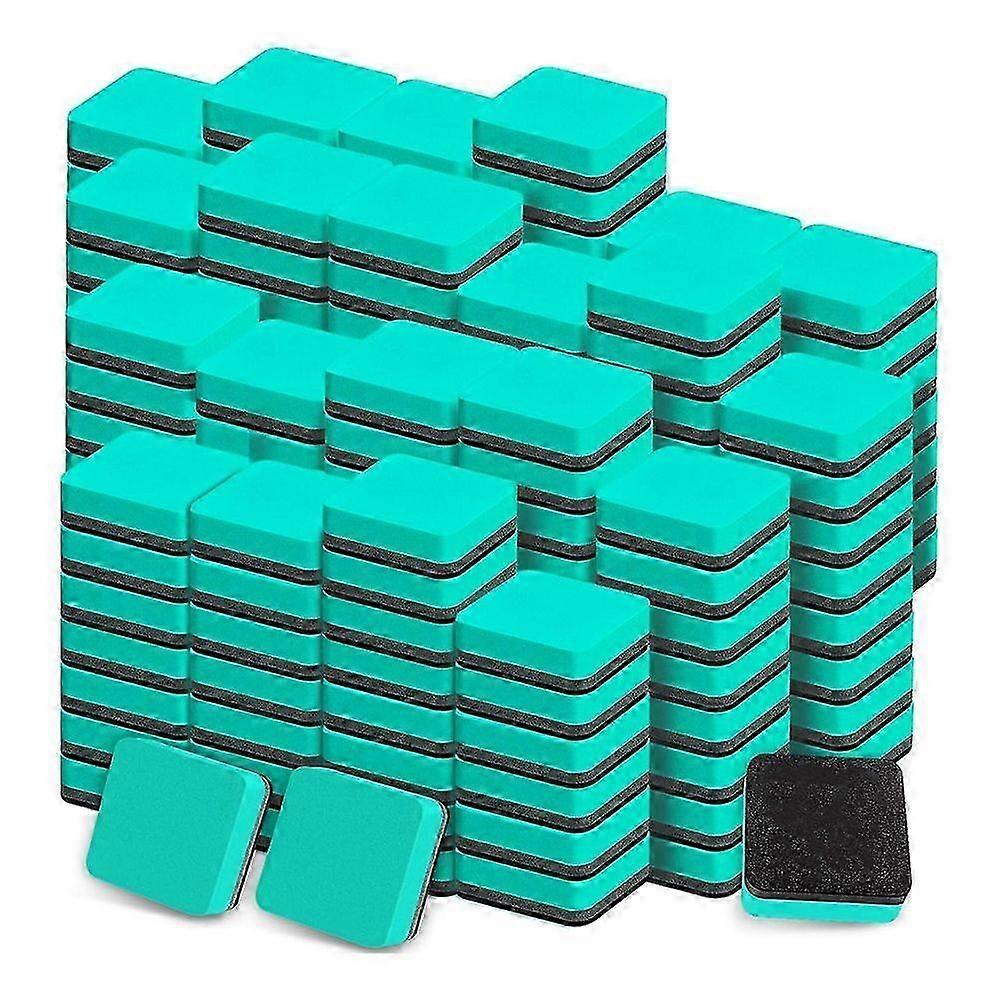 96 Pack Dry Erase Erasers, Mini Magnetic Dry Erase Eraser Bulk, White Board Dry Erasers, Chalkboard