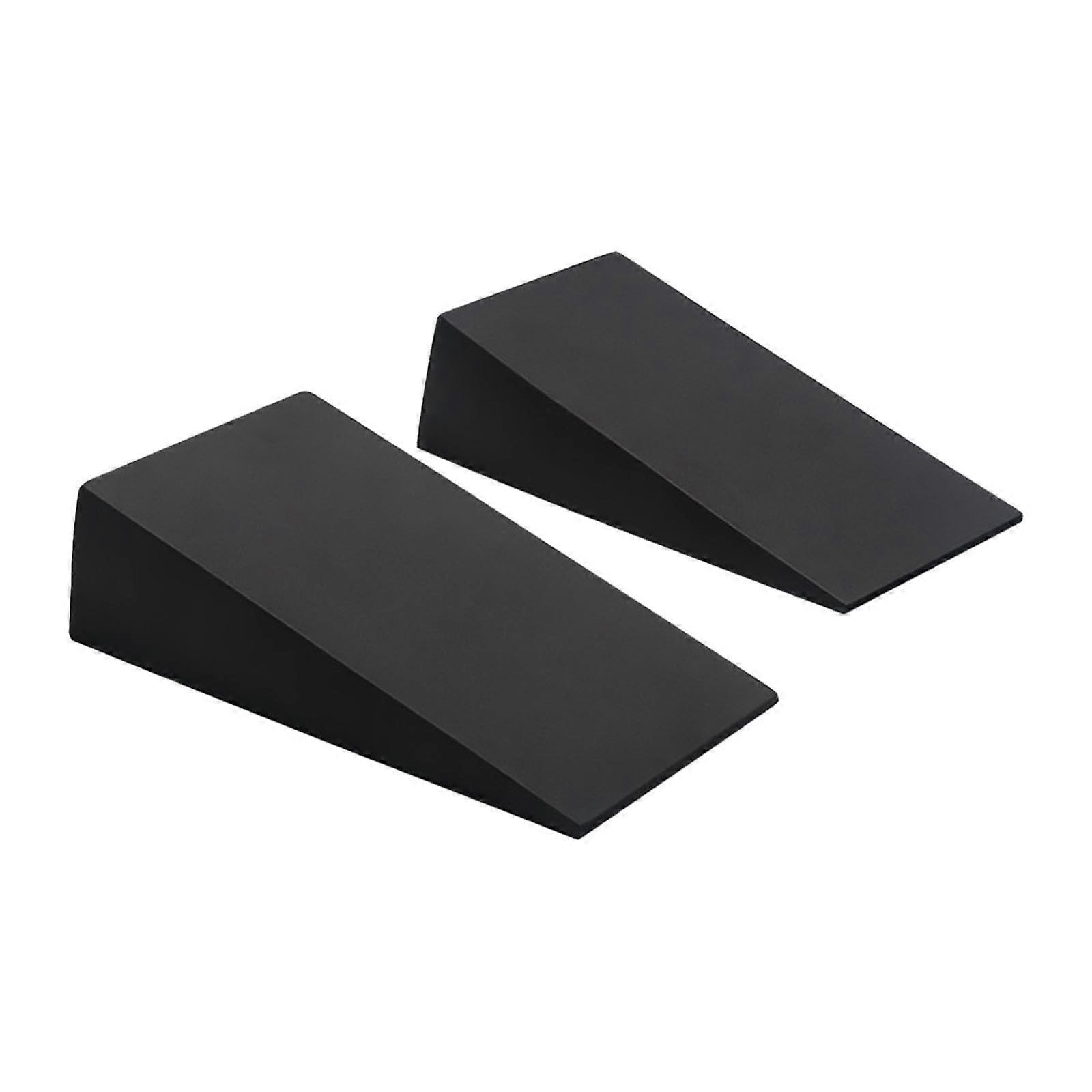 Wedge Block Foam Squat Ramp - 2 Pack EVA Lightweight Slant Board for Calf Raises, Heel Raises, Gym Workouts