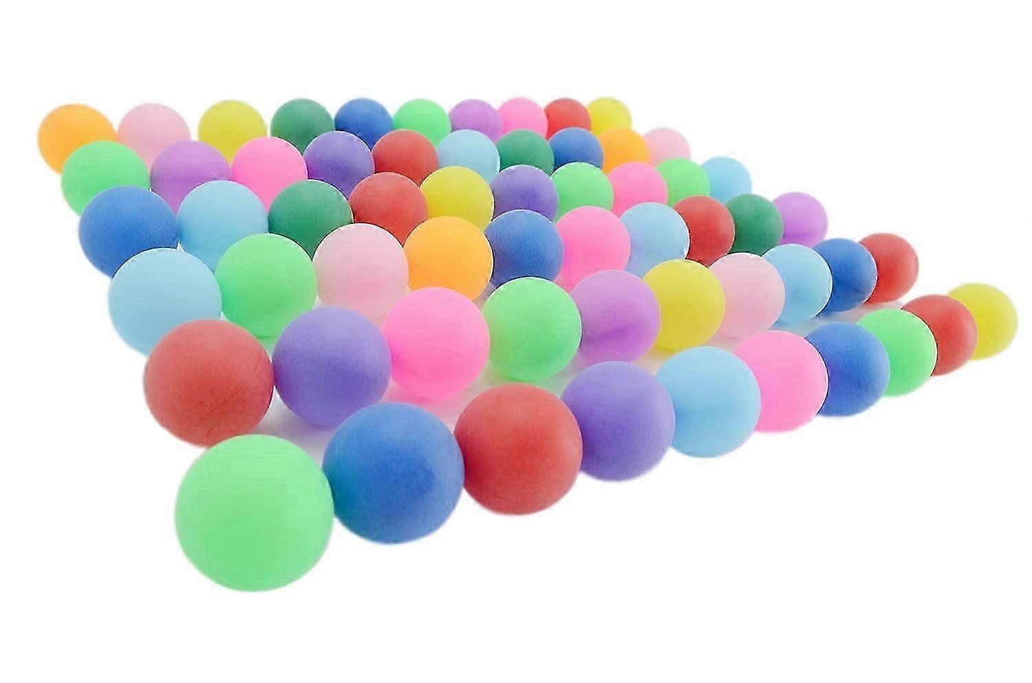 50-150 PCes 40mm Bolas de pingue-pongue, bola de tênis de mesa avançada, bolas de pingue-pongue Bolas de mesa, multicolor