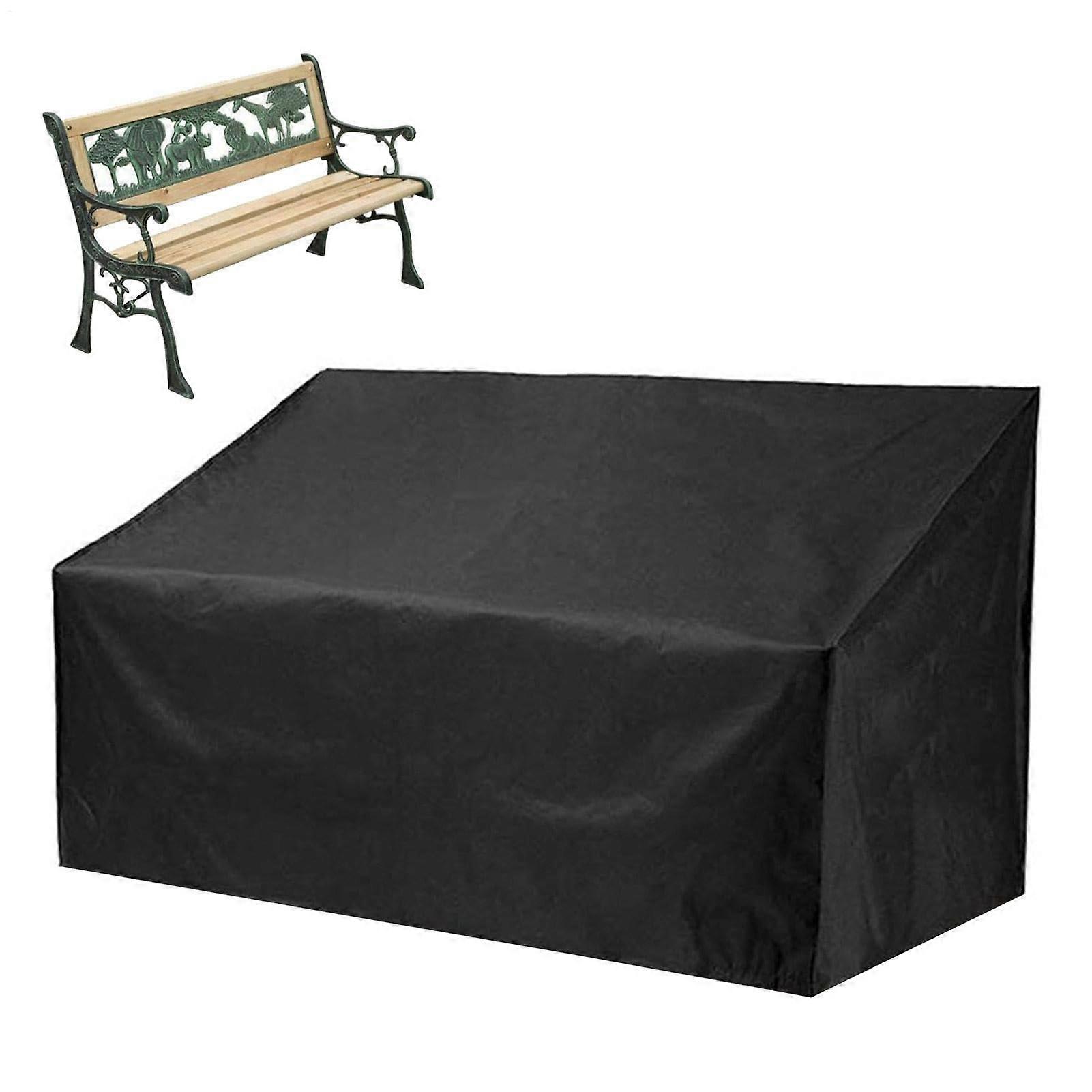 outdoor bench cover for 3 seats: 162x66x89cm