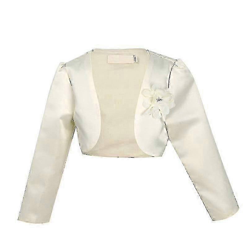 Bolerko niemowlęce w kwiaty dla dzieci w wieku 1-9 lat, idealne na wesele i przyjęcie urodzinowe w Europie