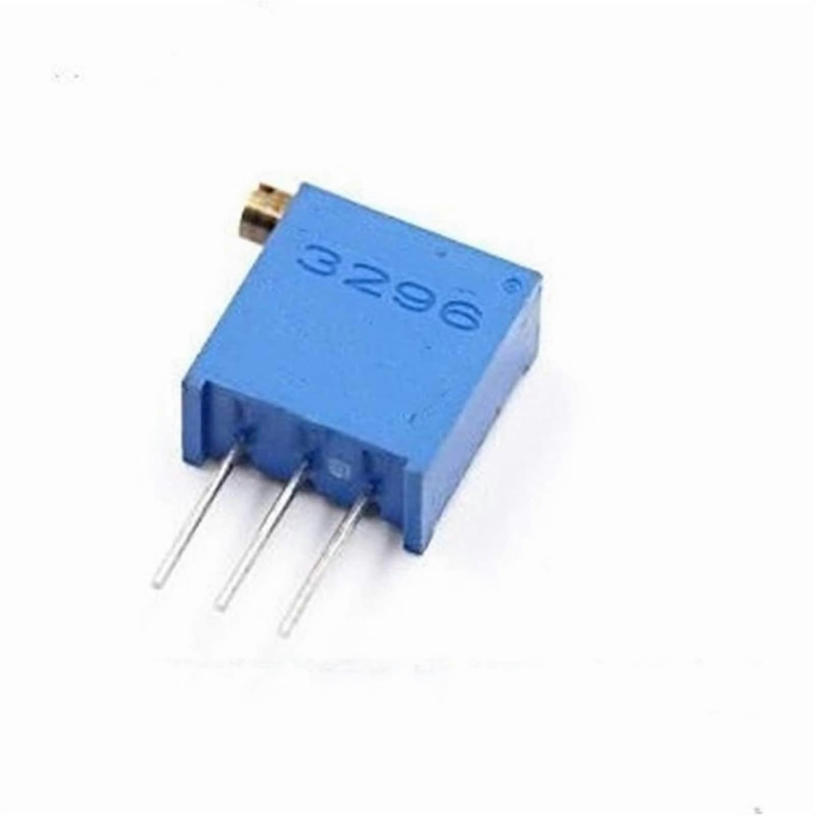 20 PIECES 3296X 3296 Potentiometer Resistor Ohm Trimpot Trimmer 100R 200R 500R 1K 2K 5K 10K 20K 50K 100K 200K 500K 1M Ohm (Size : 50K Ohm)