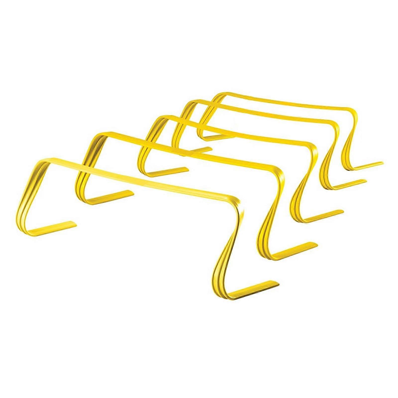 Hurdles Football Agility Yellow Hurdle for , 5Piece with Carrying Strap (30cm)