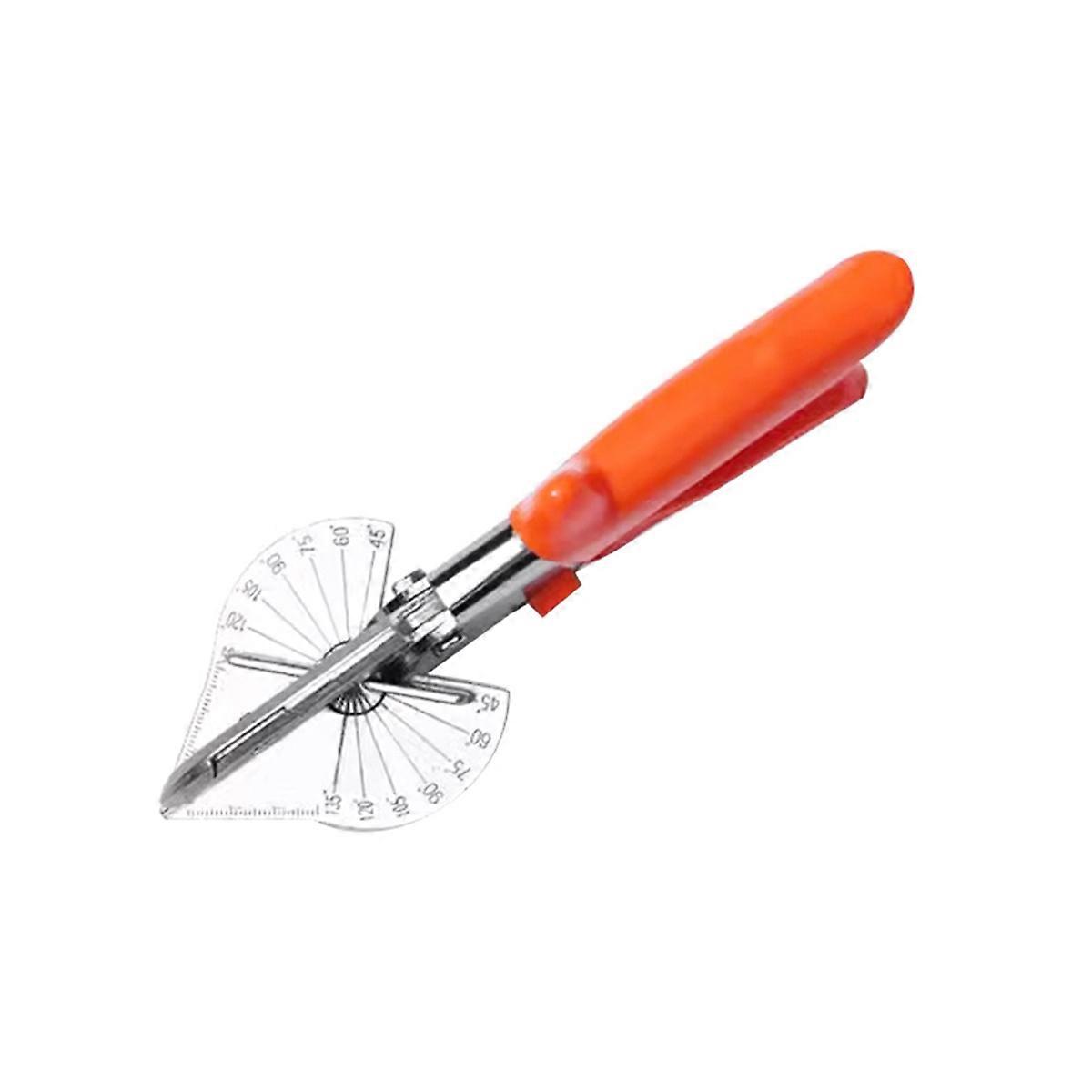 Multifunctional Right Angle Shears 45 Degrees U-Shaped Edge Sealing Clip Angle Scissors Line Groove