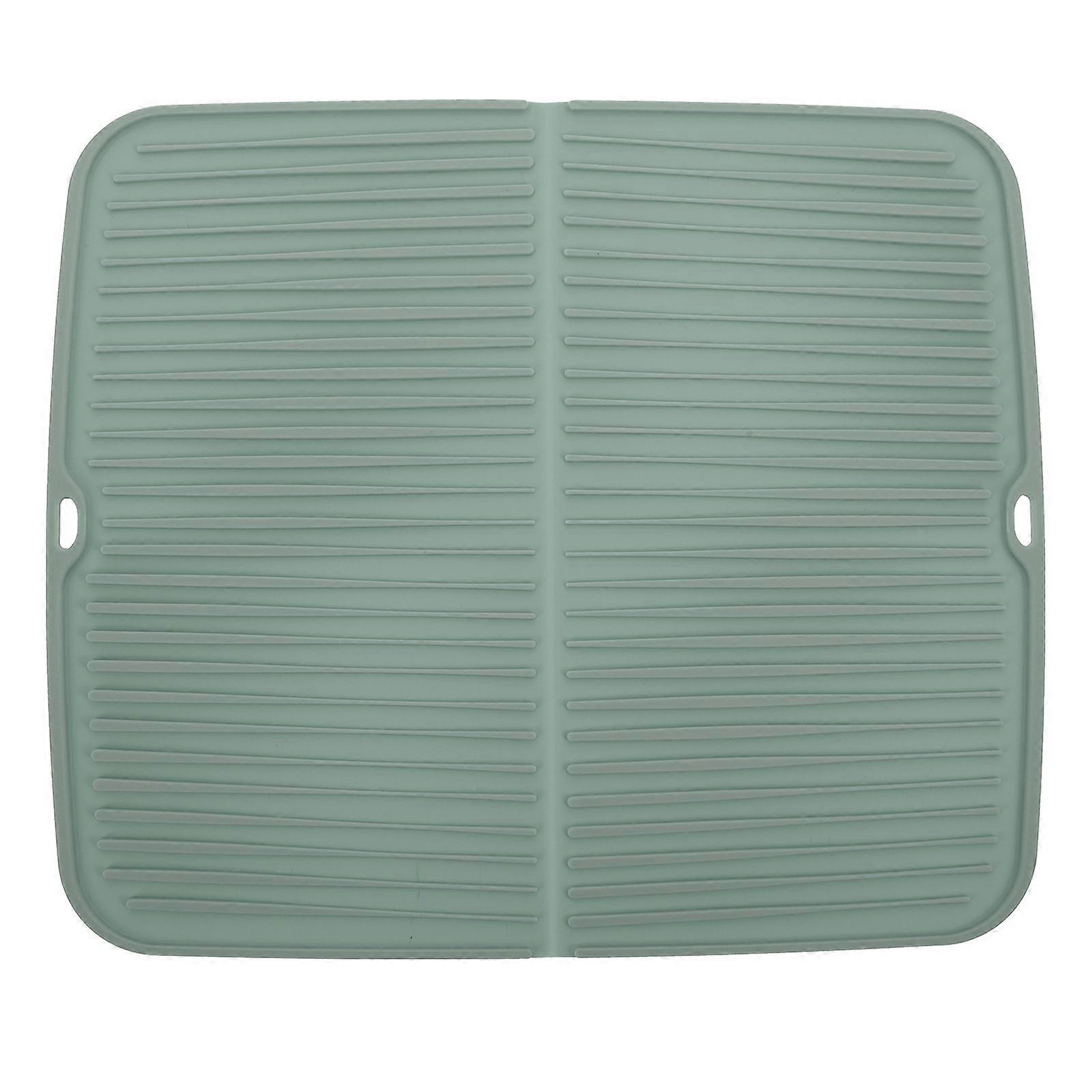 1pc Kitchen Dish Drying Mat Drain Mat Heat Insulation Pad Table Mat for Home