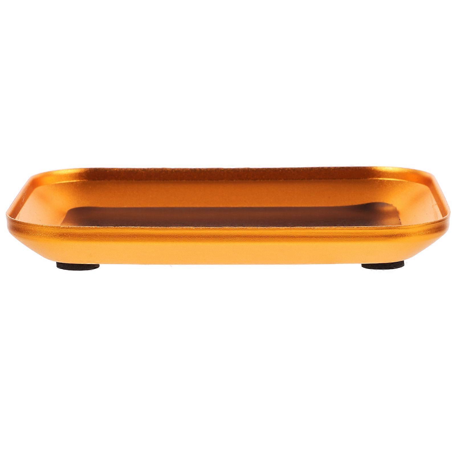 Screw Tray Screw Tray Gasket Storage Tool Model Repair Workshop Use Golden 1Pcs