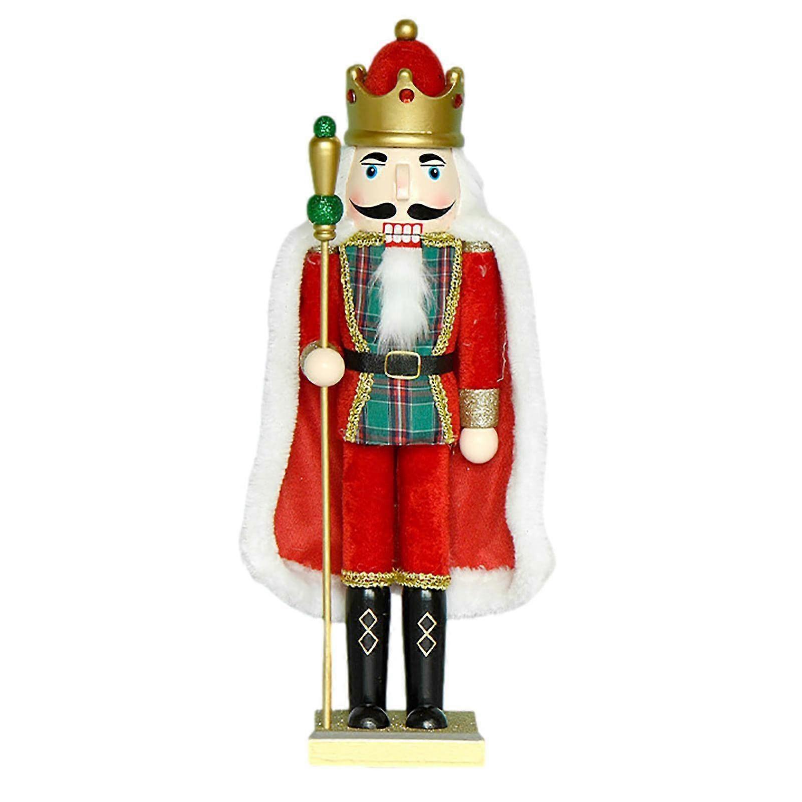Christmas Nutcracker Figures Santa Claus with Cape Nutcracker Soldiers, 50 cm