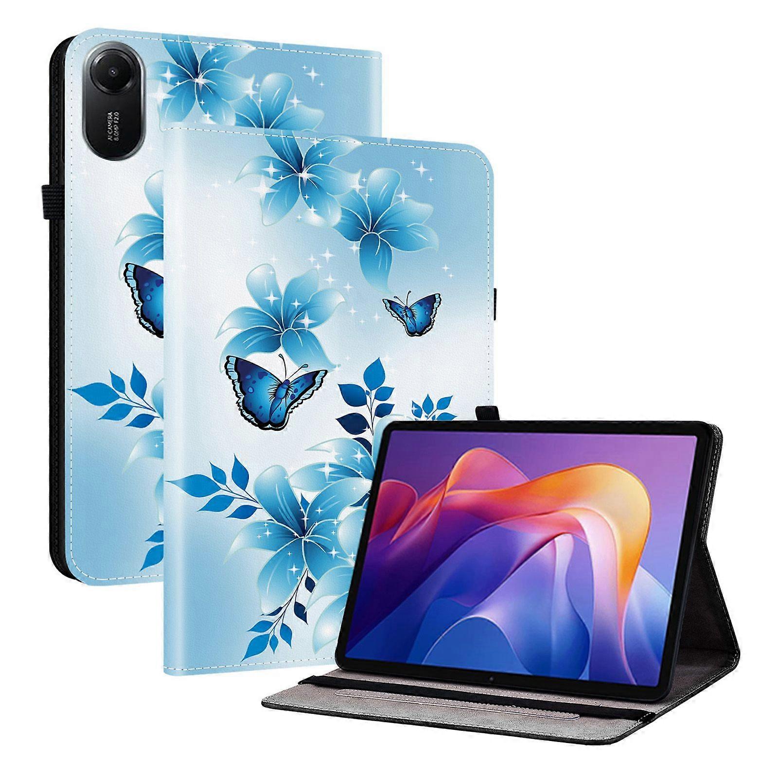For Xiaomi Redmi Pad 2 Leather Case Pattern Printed Stand Tablet Cover with Card Slots