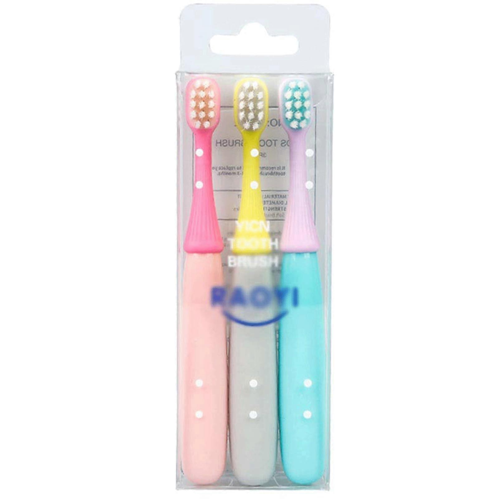 Soft Bristle Toothbrush, Toothbrushes for Toddlers Aged 15 Years, Manual Toothbrush for Sensitive Teeth and Gums for Kids