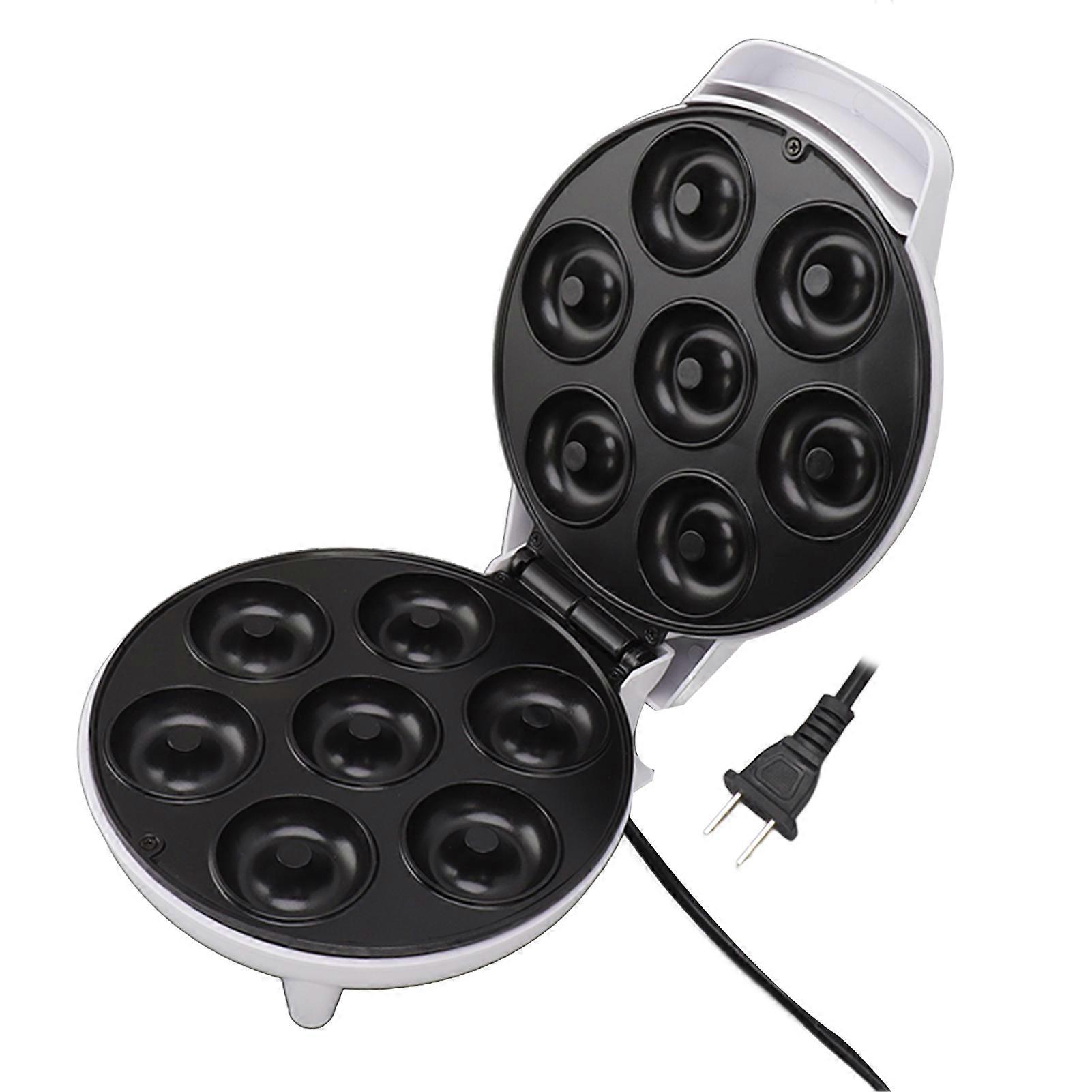 Mini Donut Maker 1200W Electric Doughnut Machine Non Stick High Efficiency 110V US Plug Safe and Easy to Use