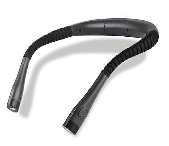 Neck Lamp 3 Colors 3 Brightness, Handwork Lamp with Charging Cable, Gray