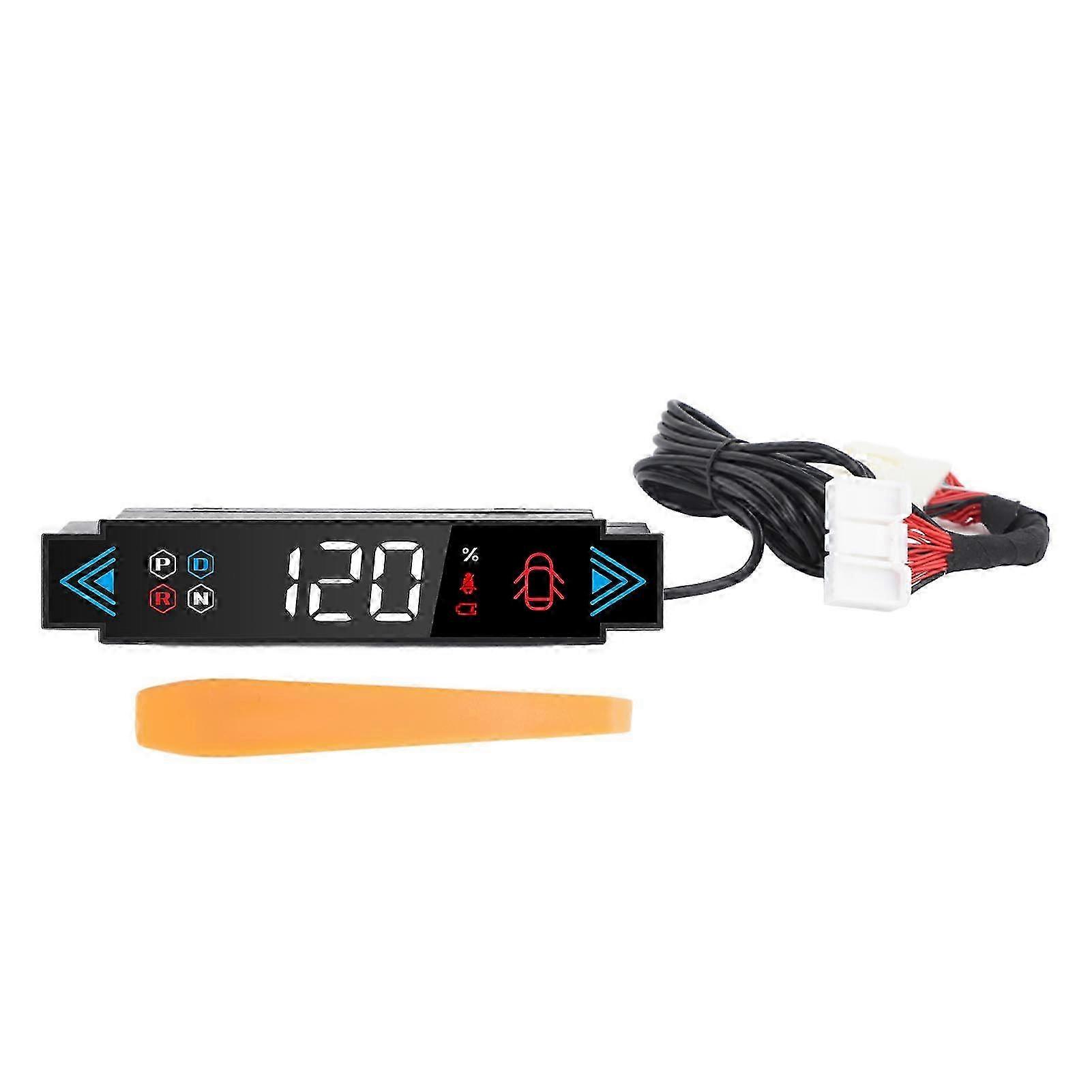 LCD HUD Display Dashboard Speedometer Gear Turn Signal Monitor Replacement for Suitable Brand Model 3 Y