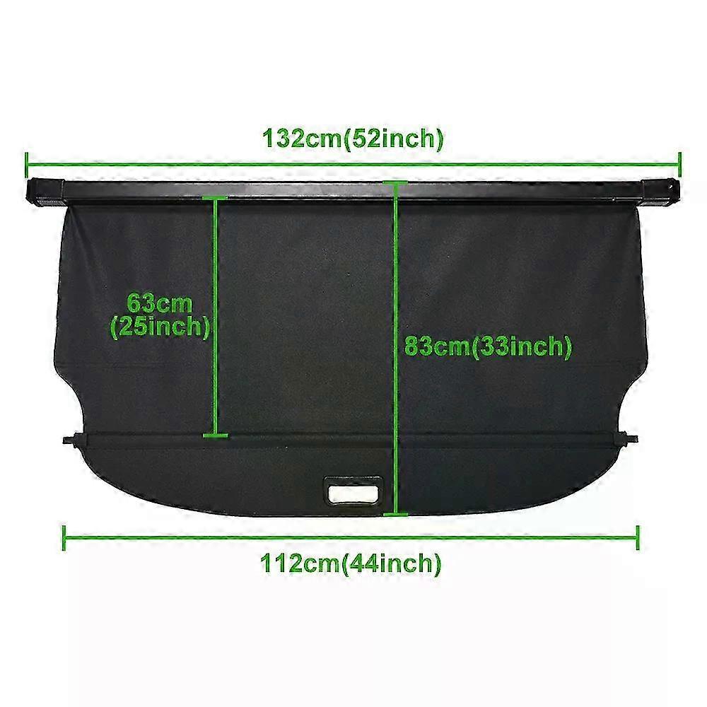 Rear Parcel Shelf Cargo Cover for Suitable Brand Sportage NQ5 2022 2023 Car Boot Luggage Security Shield Shade Curtain