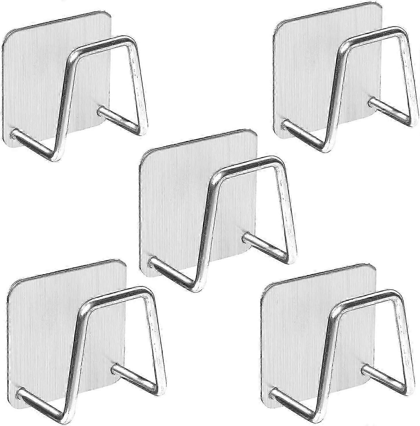 Small Stainless Steel Kitchen Sink Sponge Holder (5 pcs)