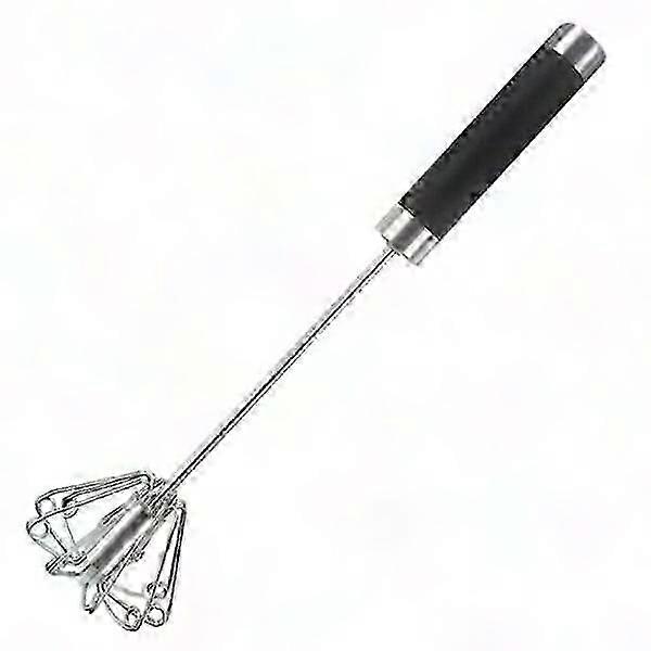 Self-Rotating Stainless Steel Semi-Automatic Mixer Egg Beater