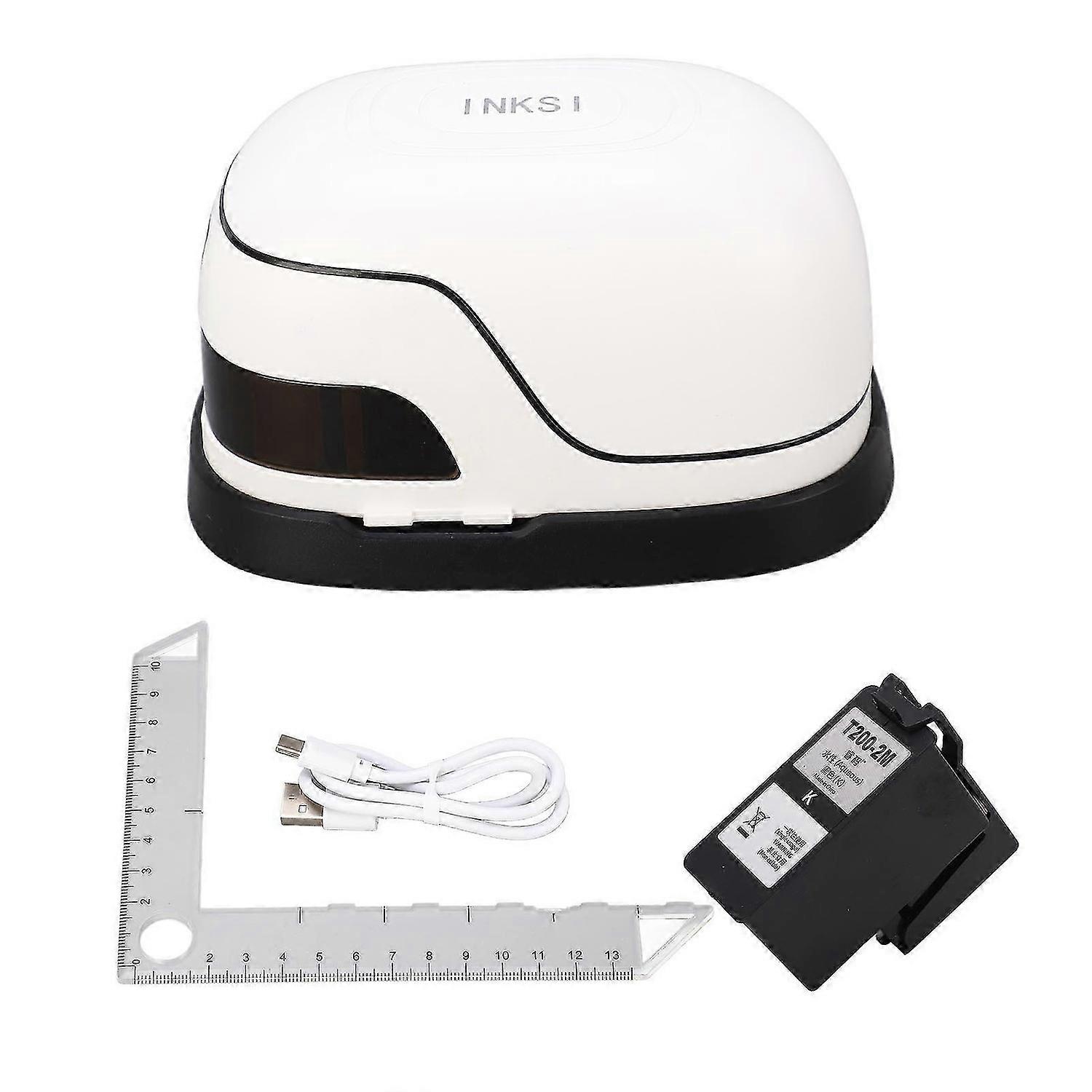 Handheld Inkjet Printer Graphite Portable Wireless Pocket Printer for Students Kids 5V