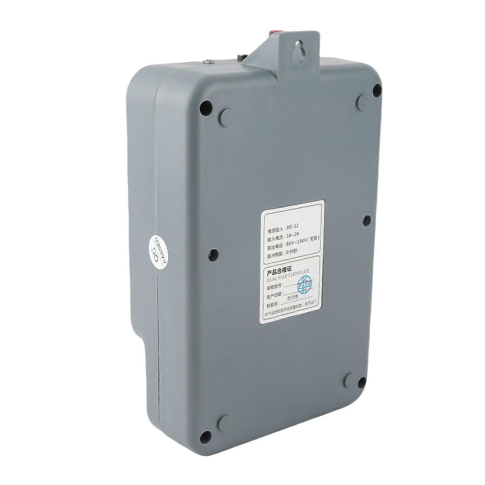 40km Electric Fence Charger with Alarm High Voltage Pulse Poultry Controller Fence Charger for Preventing Invasion of Wild Animals