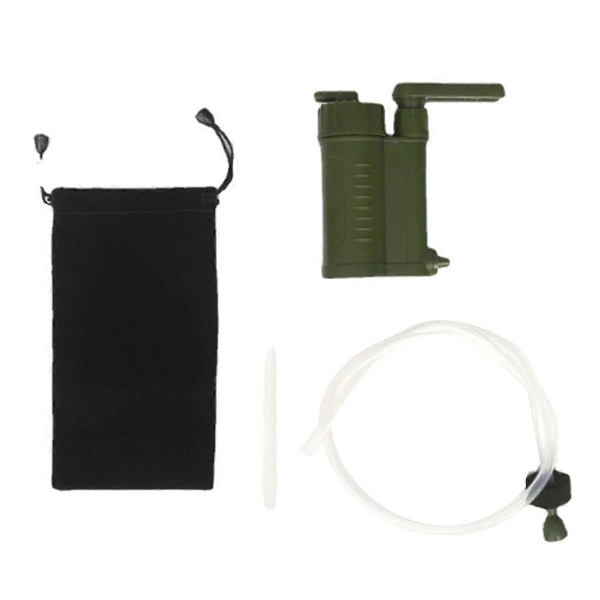 Outdoor Mini Portable Water Filter Pump High Flow, , Ideal for Camping, Hiking & Emergency Situatio