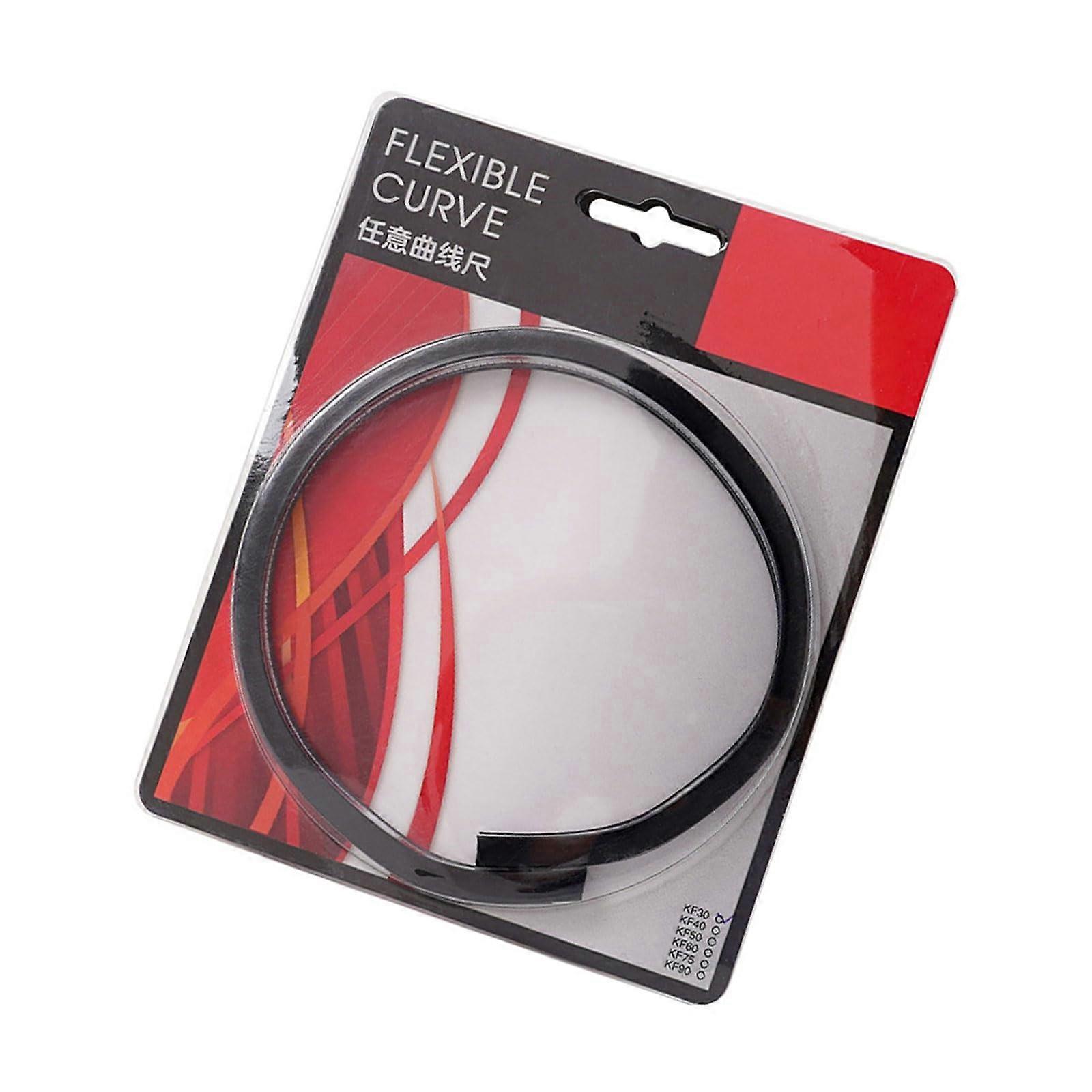 Flexible Curve Ruler, Bendable Drawing Ruler, 30 cm to 90 cm Sizes, Ideal for Sewing and Sketching, Accurate Measurements