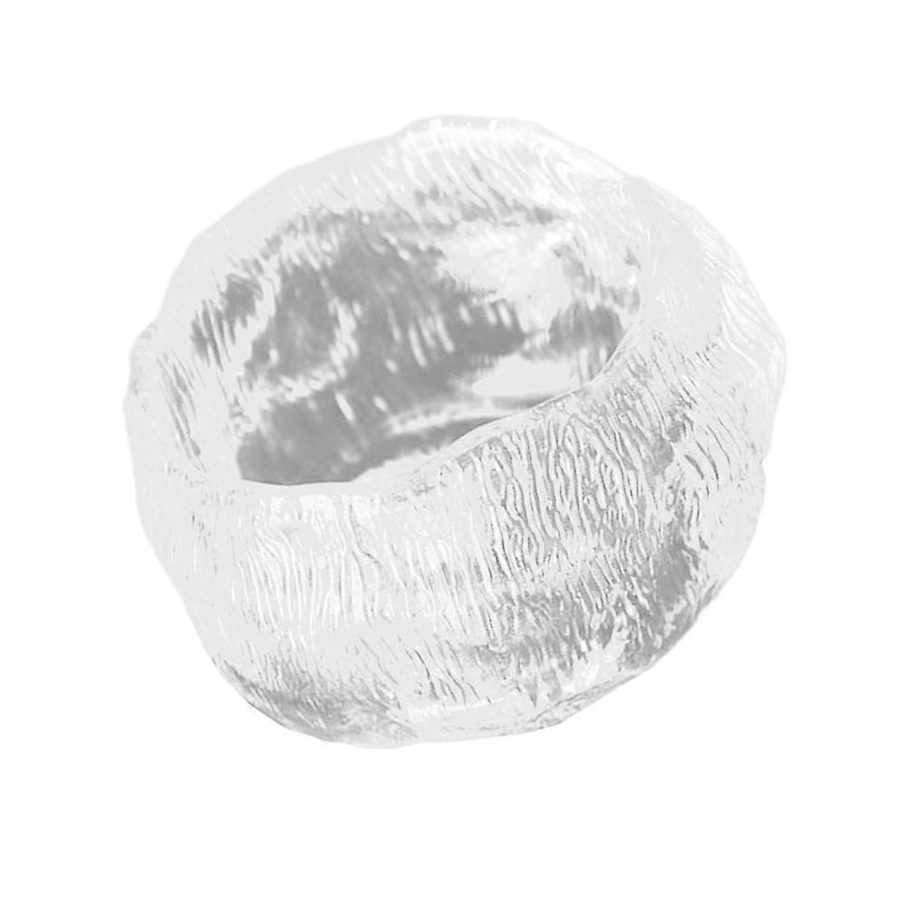 1pc Small Transparent Glass Teacup for Drinking Chinese