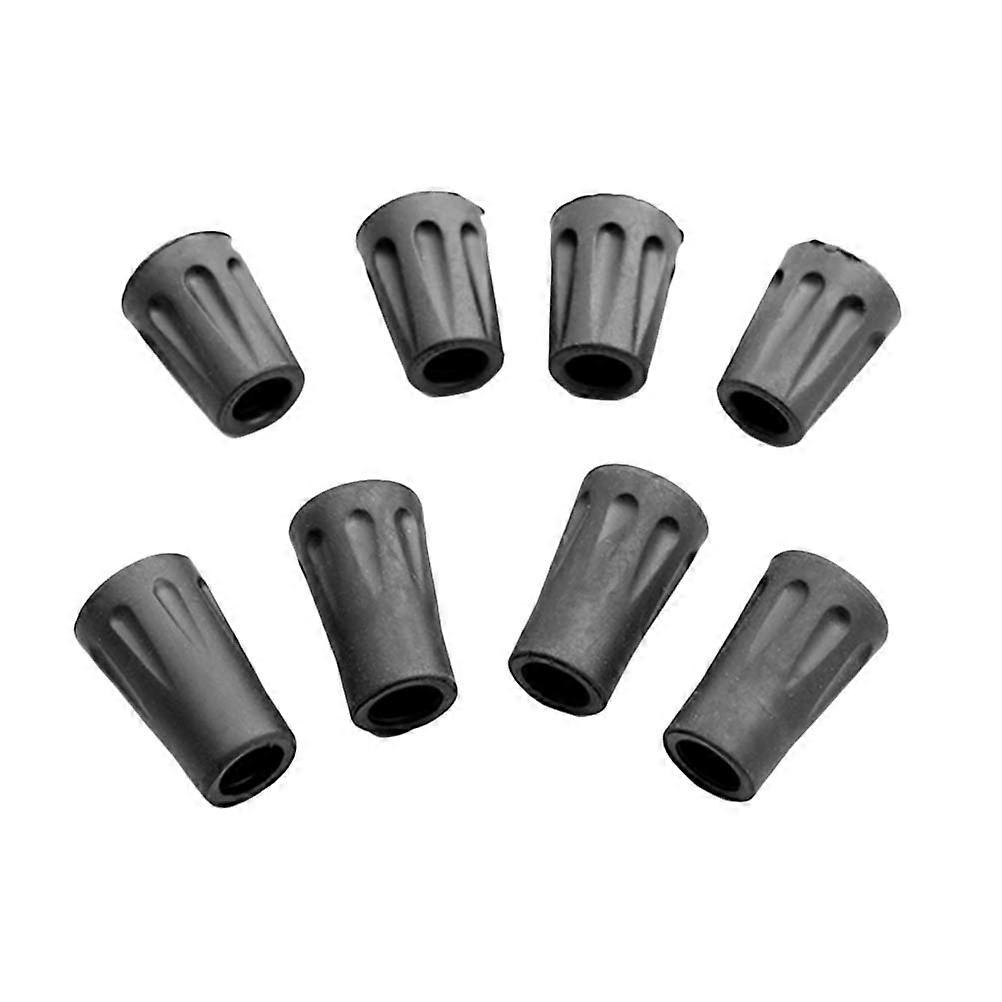 Here's a refined and professional product description for your item:
**10pcs Rubber Protective Covers for Alpenstock Tips – Durable Trekking Pole
