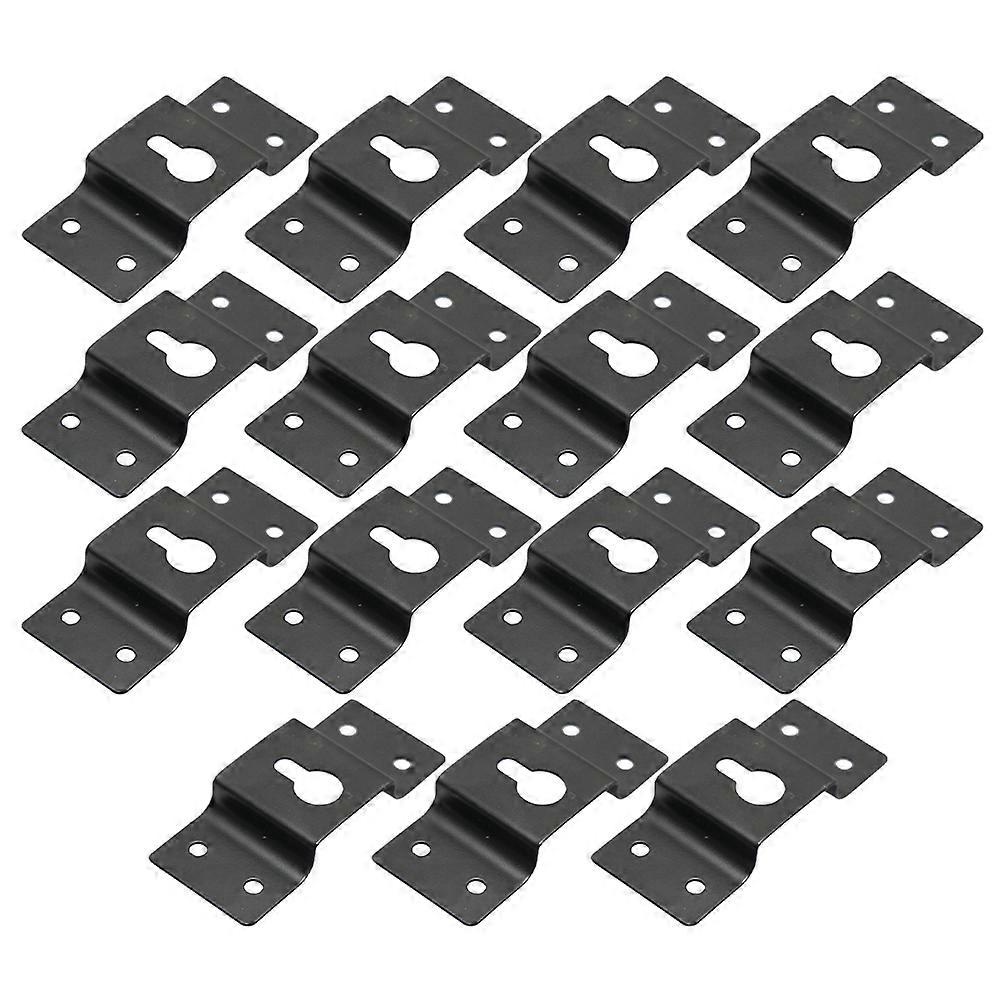 15PCS Speaker Wall Hook Hanger Plate Surround Accessories
