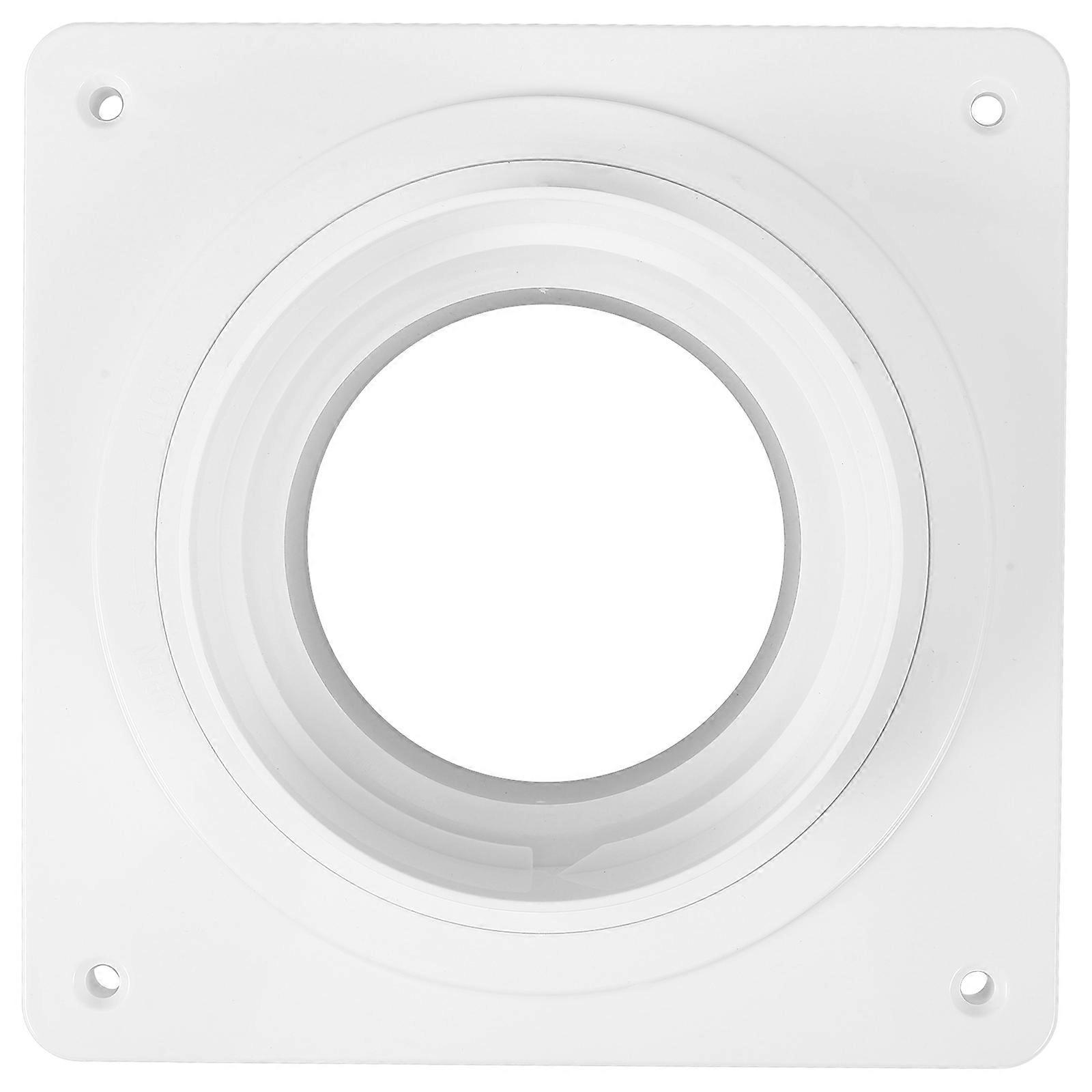Vent Hose Connector High-efficiency Seal Dryer Vent Wall Plate Versatile Application 1Pcs