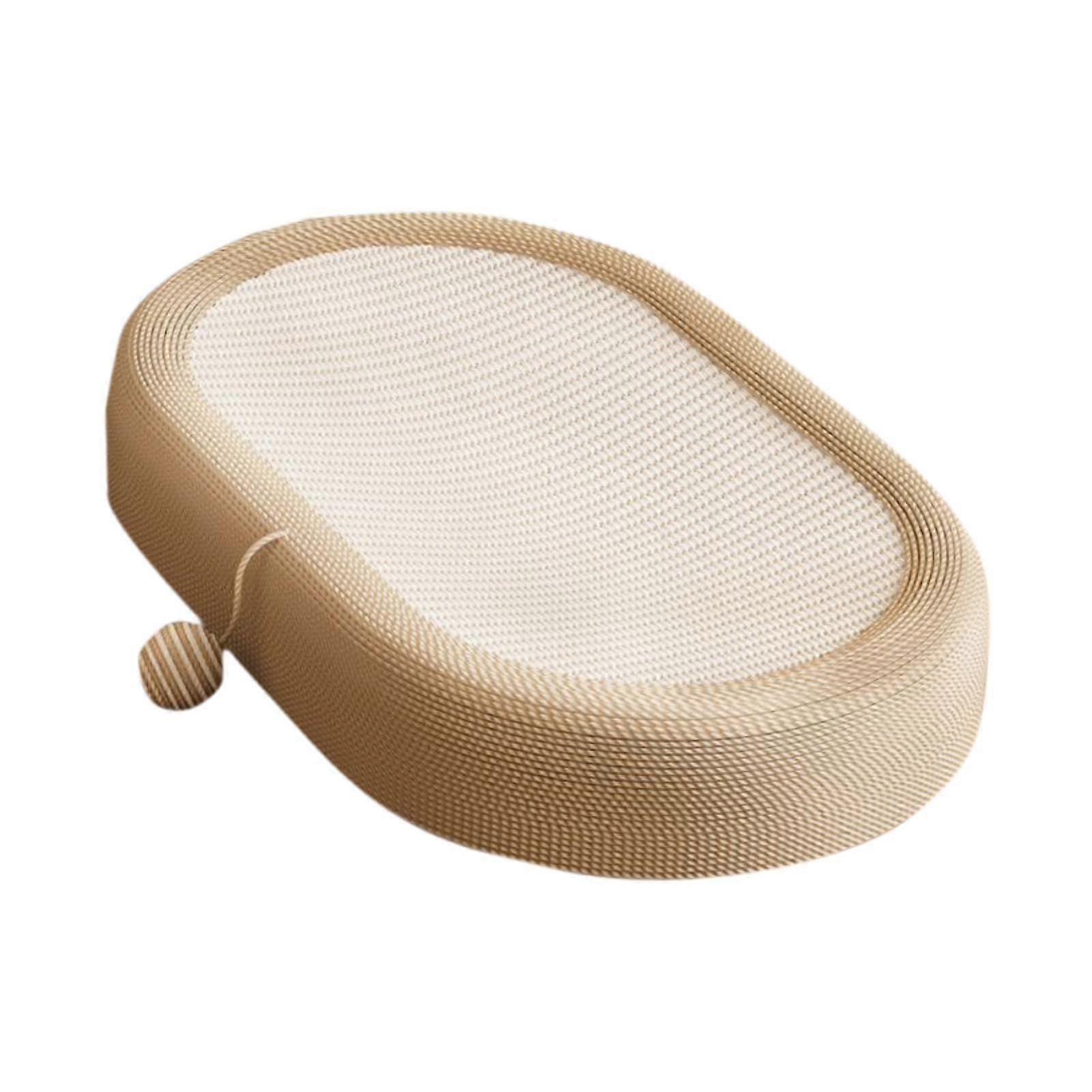 Cat scratching bed, pet scratching mat with interactive toy ball, cat scratching board, wearresistant, for sleeping, pet birthdays, large