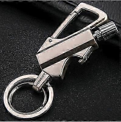 Multifonctionnel Match Kerosene Lighter Outdoor Imperméable à l’eau Ouvre-bouteille portable Keychain Keychain