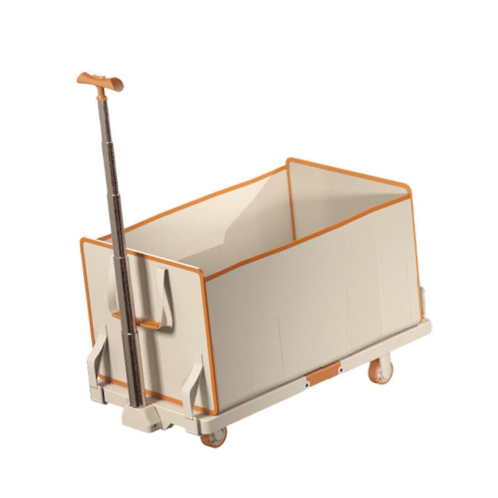 Folding Wagon Cart Portable Versatile Shopping Cart for Grocery Garden Beach