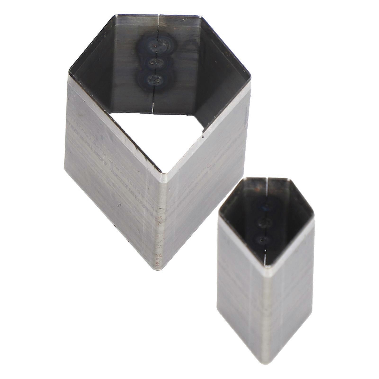 5Pcs Leather Die Cutting Tool Knife DIY Geometric Shapes Craft Punching Cutter Mold