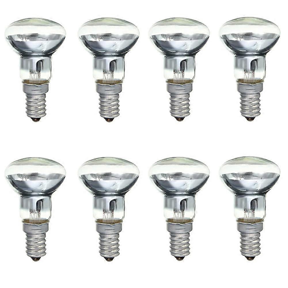 R39 E14 30 W 220 V Headlight Bulbs Pack Of 8 For Lava Lamp Clear Reflector E14 Screw Base Spot Light