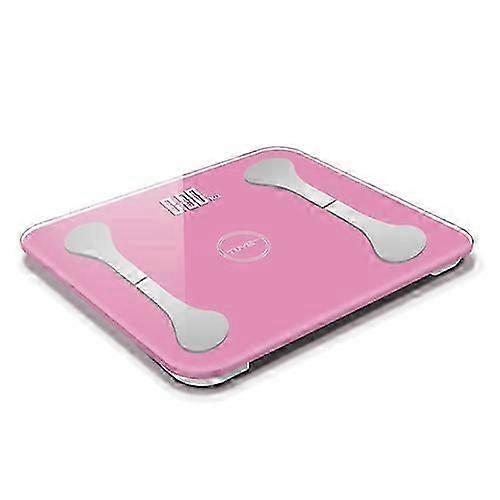 TUY Multifunctional Bluetooth Smart USB Mini Electronic Scale Weight Scale, Style:USB Charging Version (Pink)