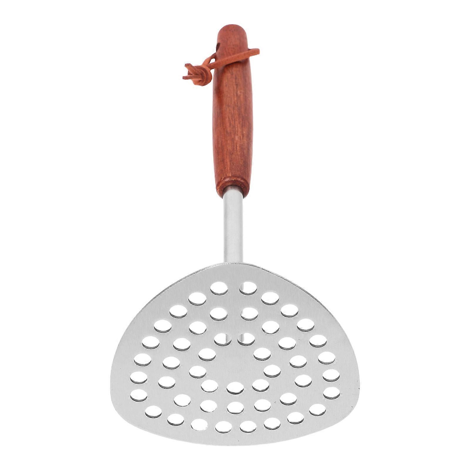 Ergonomic Handle Metal Masher For Kitchen Utensils Preparing Food At Home 1Pack