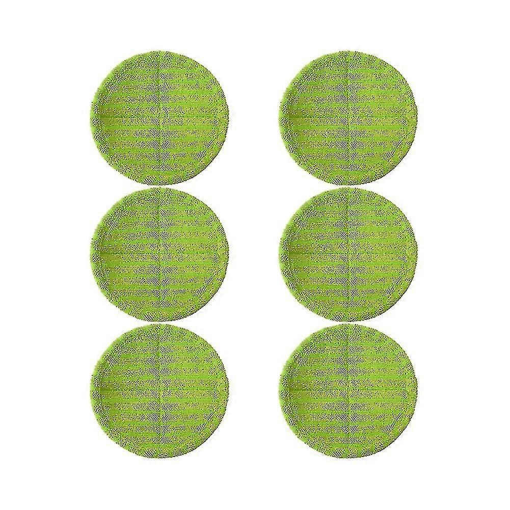 6 Pcs Replacement Pad For Cordless Electric Rotary Mop Sweeper