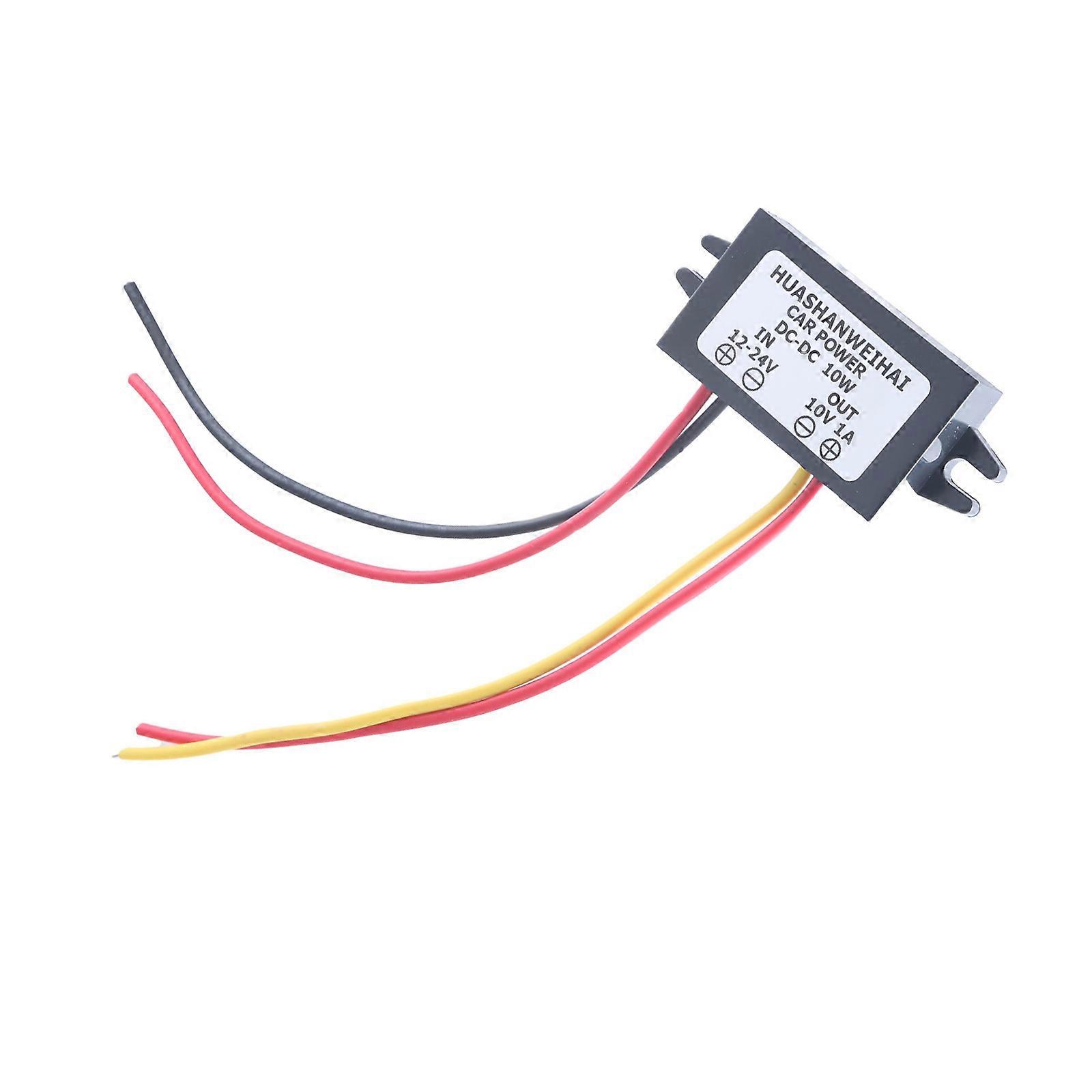 Μετατροπείς Buckk 12V 24V σε 10V 1A βήμα κάτω 24V-10V φορτηγό Buckk αυτοκίνητο Εξουσίες Ρυθμιστής Τάσης Πολύχρωμος