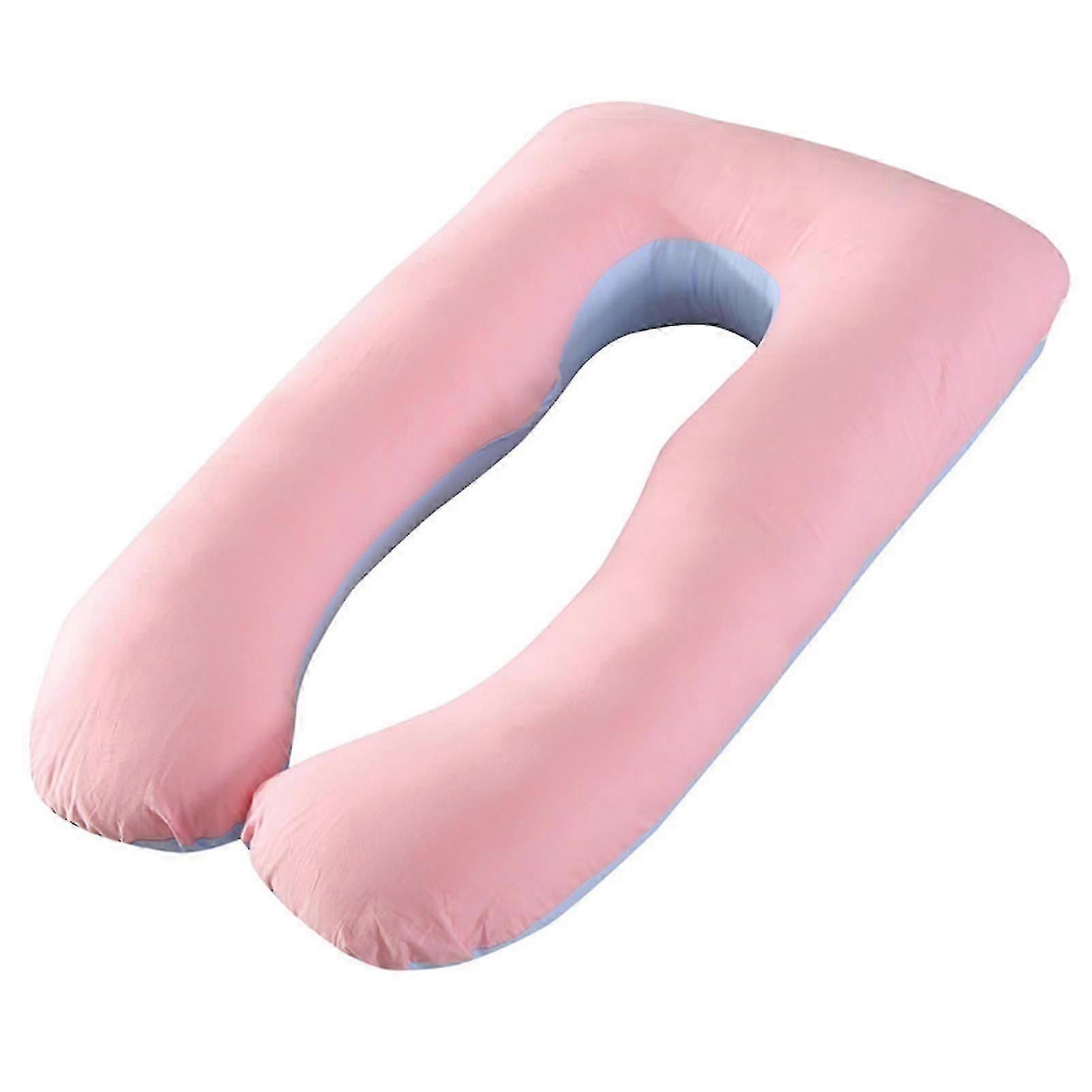 Cotton pillowcase for maternity pillow washable comfy for side sleeper