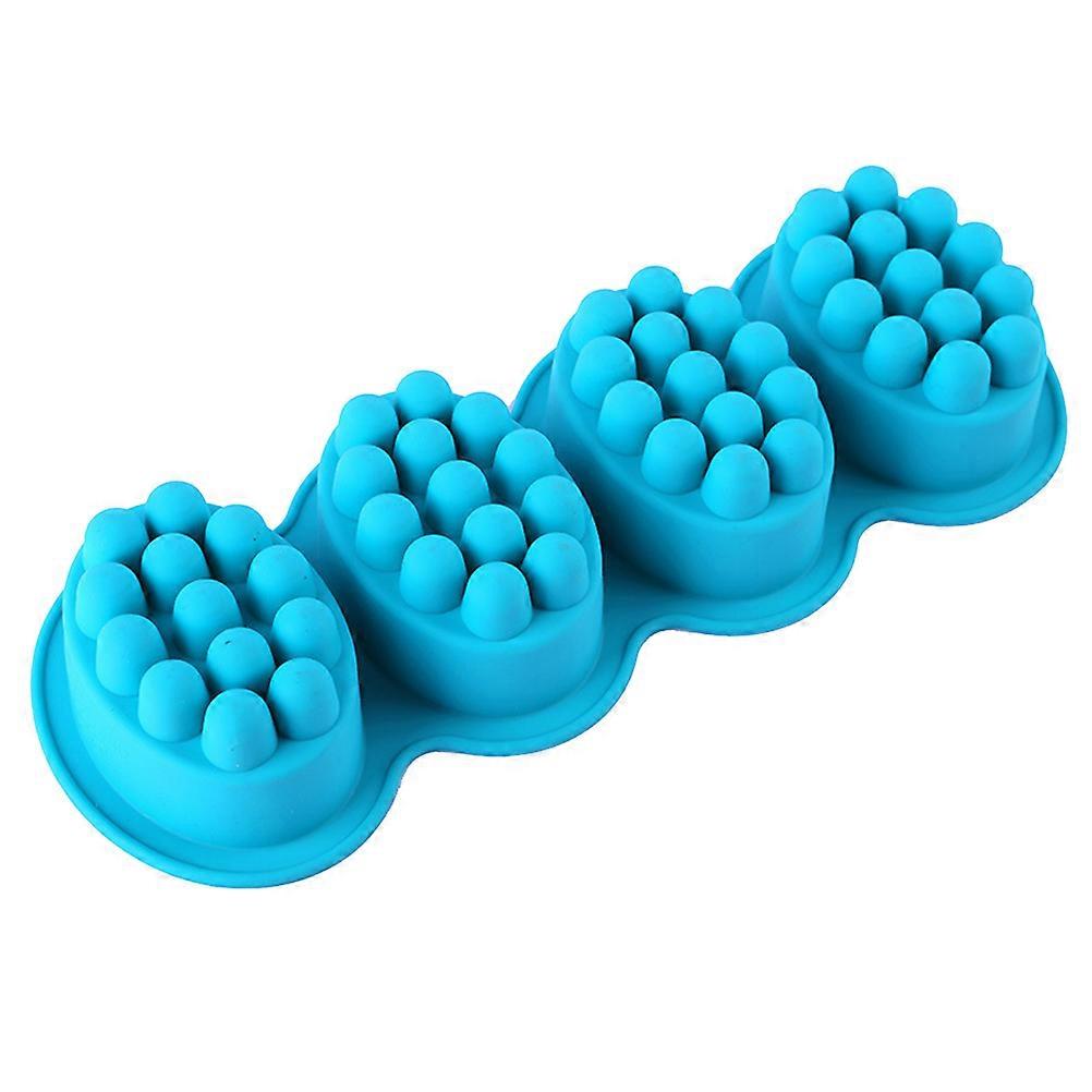 Diy Handmade Soap Molds For Bakers Cake Baking Flexible Durable Non Stick Easy To Clean 1Set