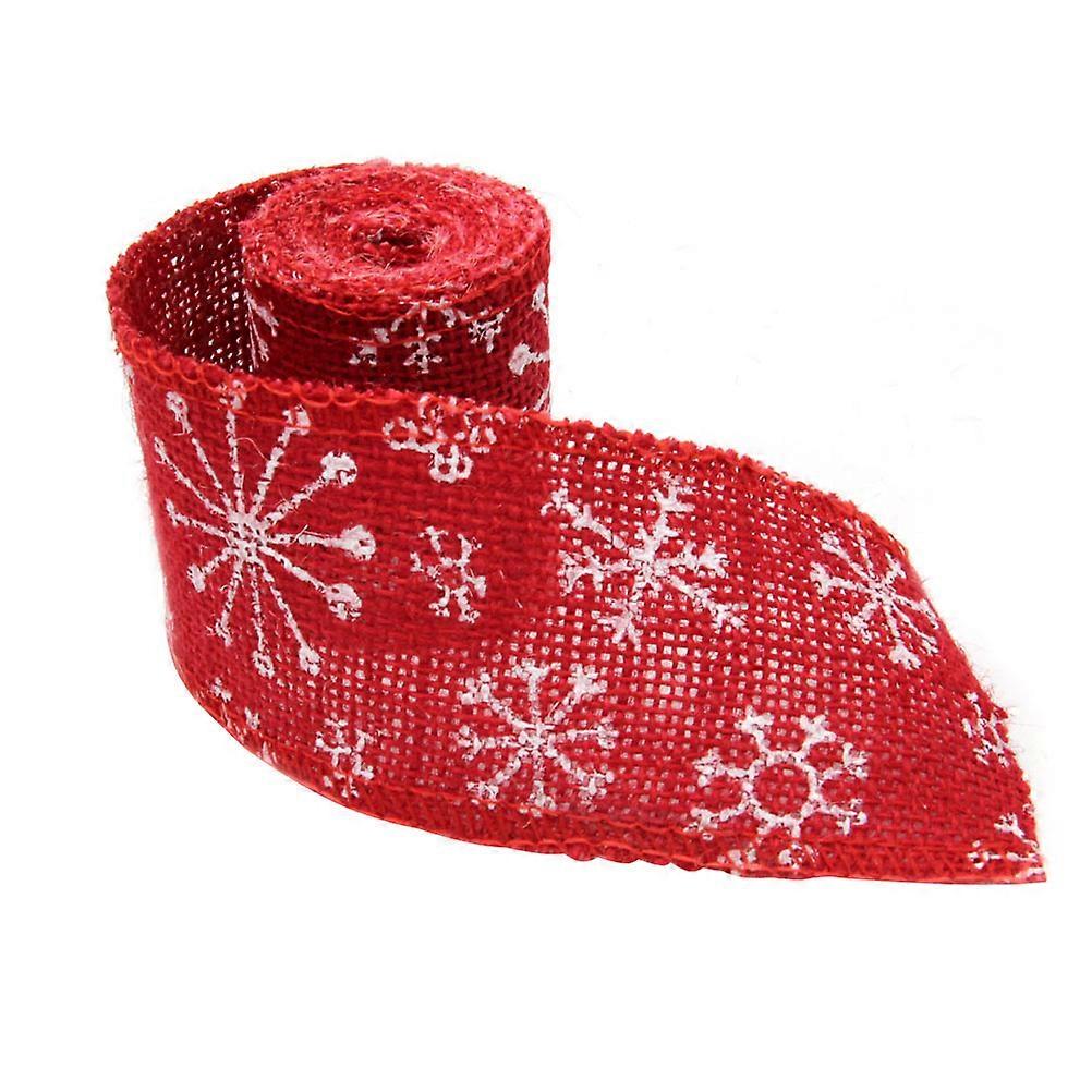 Decorative Ribbons For Rolls Diy Art Lessons Handmade Courses Green Leaf Pattern 200x6cm 2 Rolls