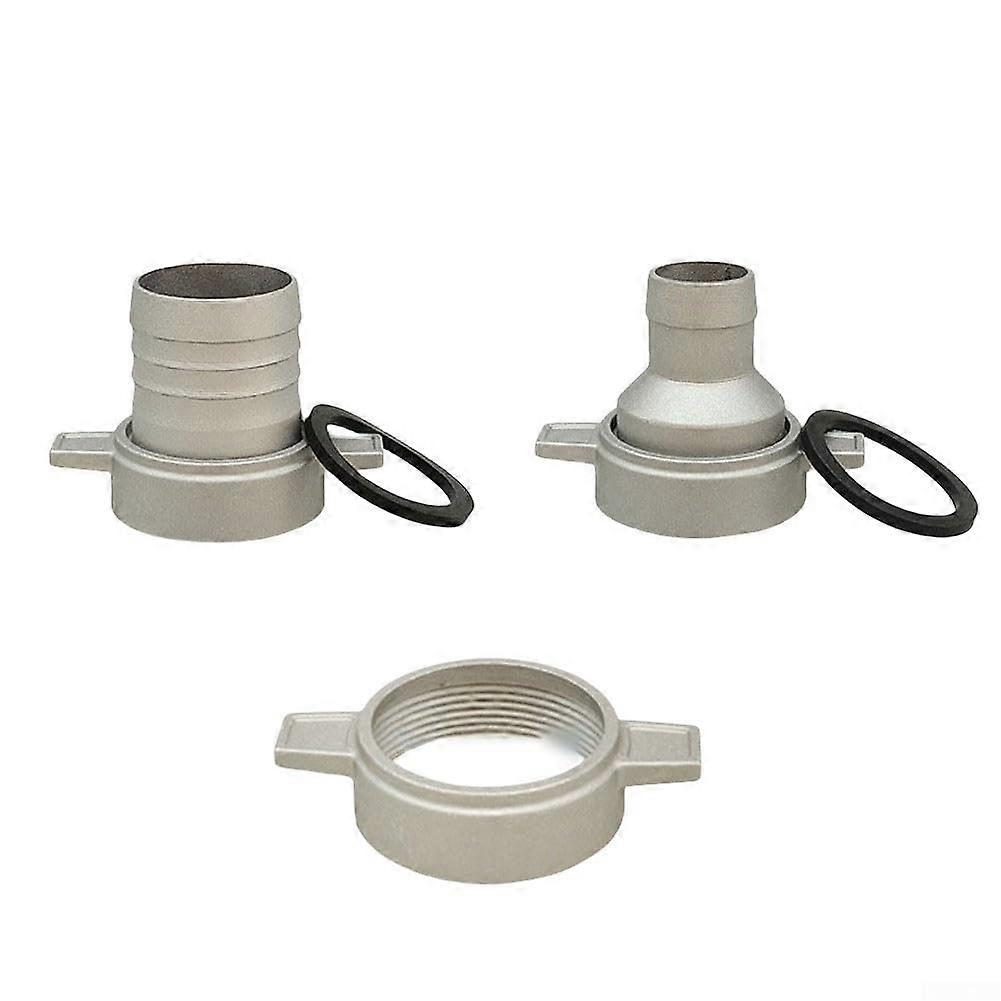 Indispensable spare part aluminum pipe connector for water pump applications with simple rubber seal (3.8 cm) 1.5 inch