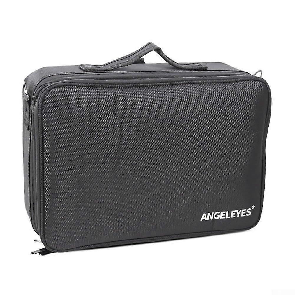 Telescopic Oxford Fabric Accessory Bag With Adjustable Compartments And Interior Zip Pocket For Extra Storage Size L