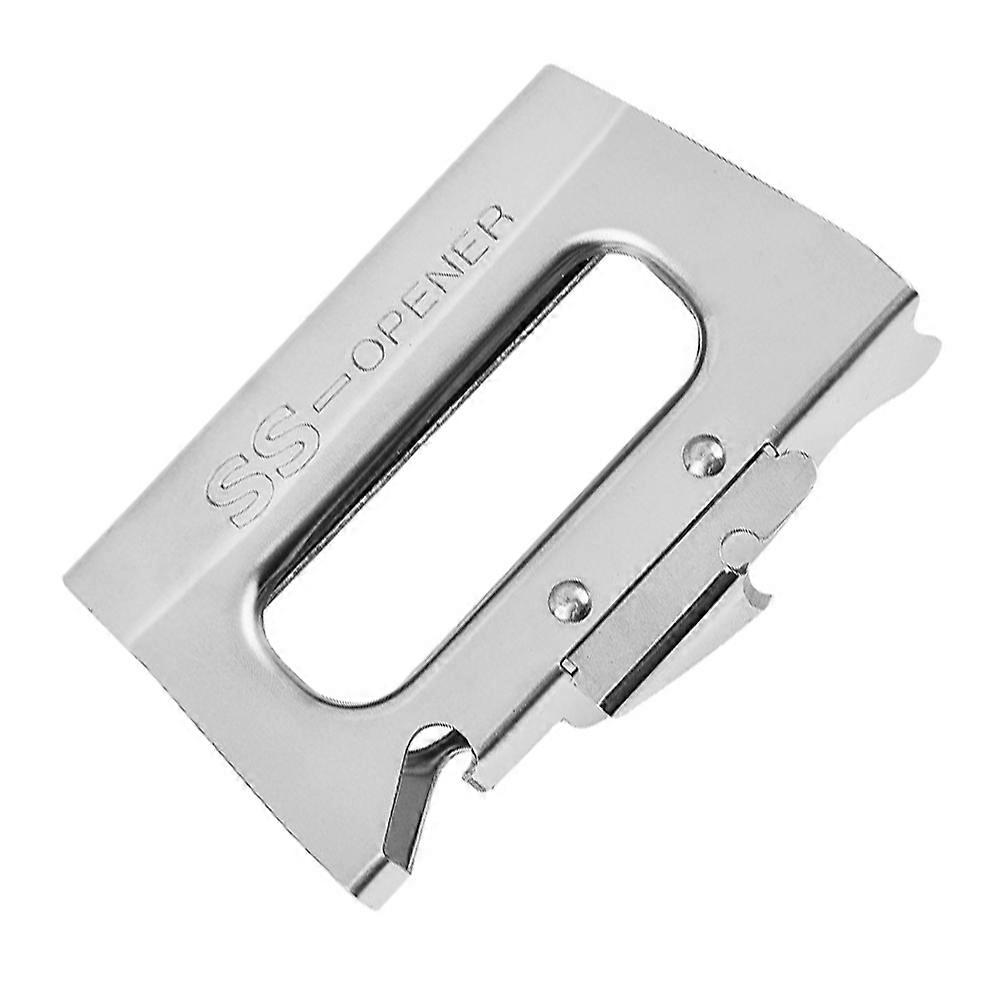 Stainless Steel Lid Opener For Bottles And Jars Designed For Children And Arthritis Sufferers In Silver Color For Easy Grip Handling 1Pcs