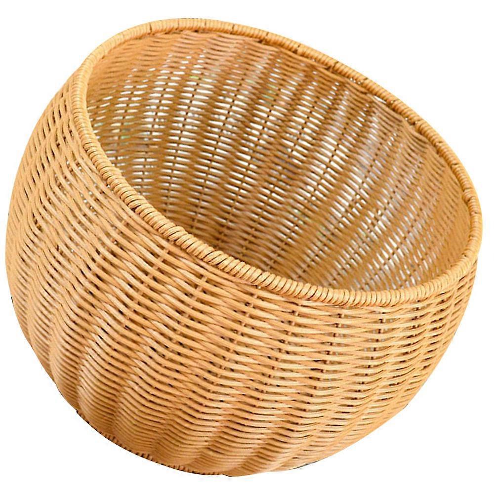 Desktop Finishing Basket Plastic Storage Basket for Fruit Storage