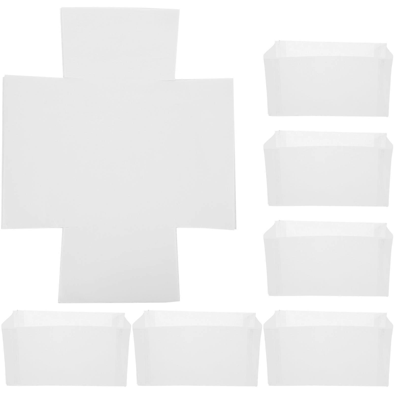 Baking Paper For Cake Tins Toast Baking Liners Rectangular Oil-Resistant 15X12CM 50Pcs