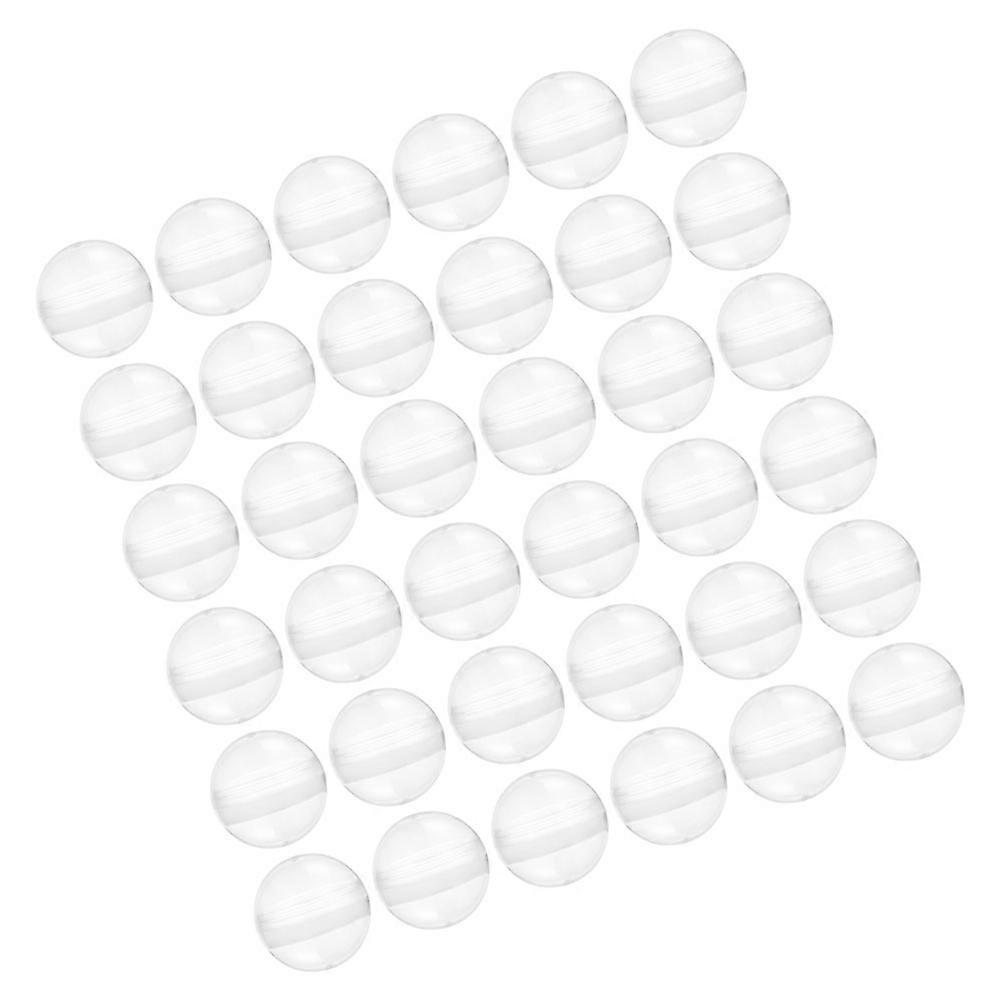 100Pcs Round Clear Gumball Machine Capsules Empty Balls Toys Small Containers for Surprise Prize Party Favors