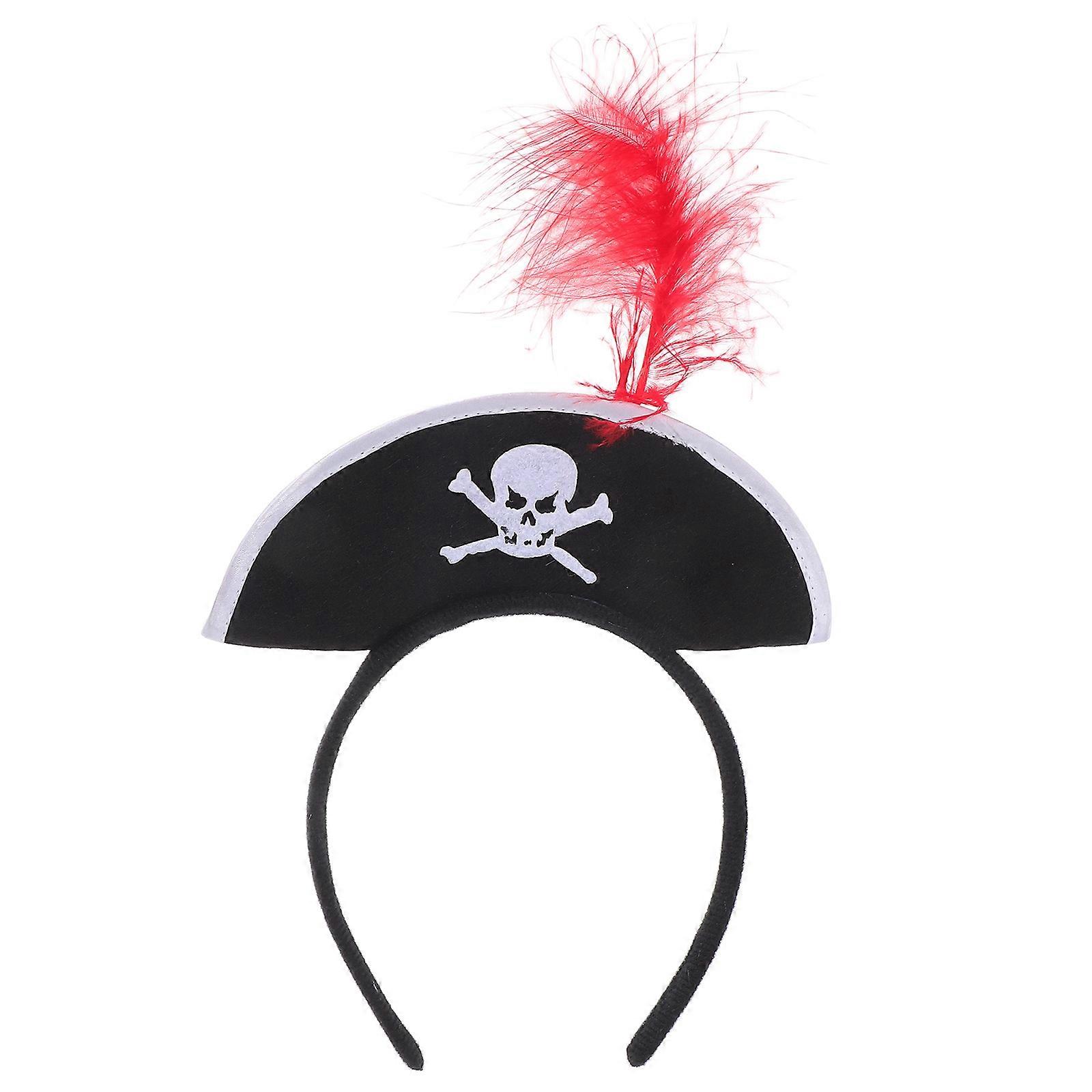 Captain Hat Costume Headband Artificial Material For Photo Props And School Performances 1Set