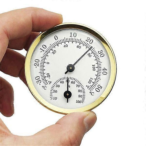 Thermometer Hygrometer Humidity Meter GOLD
