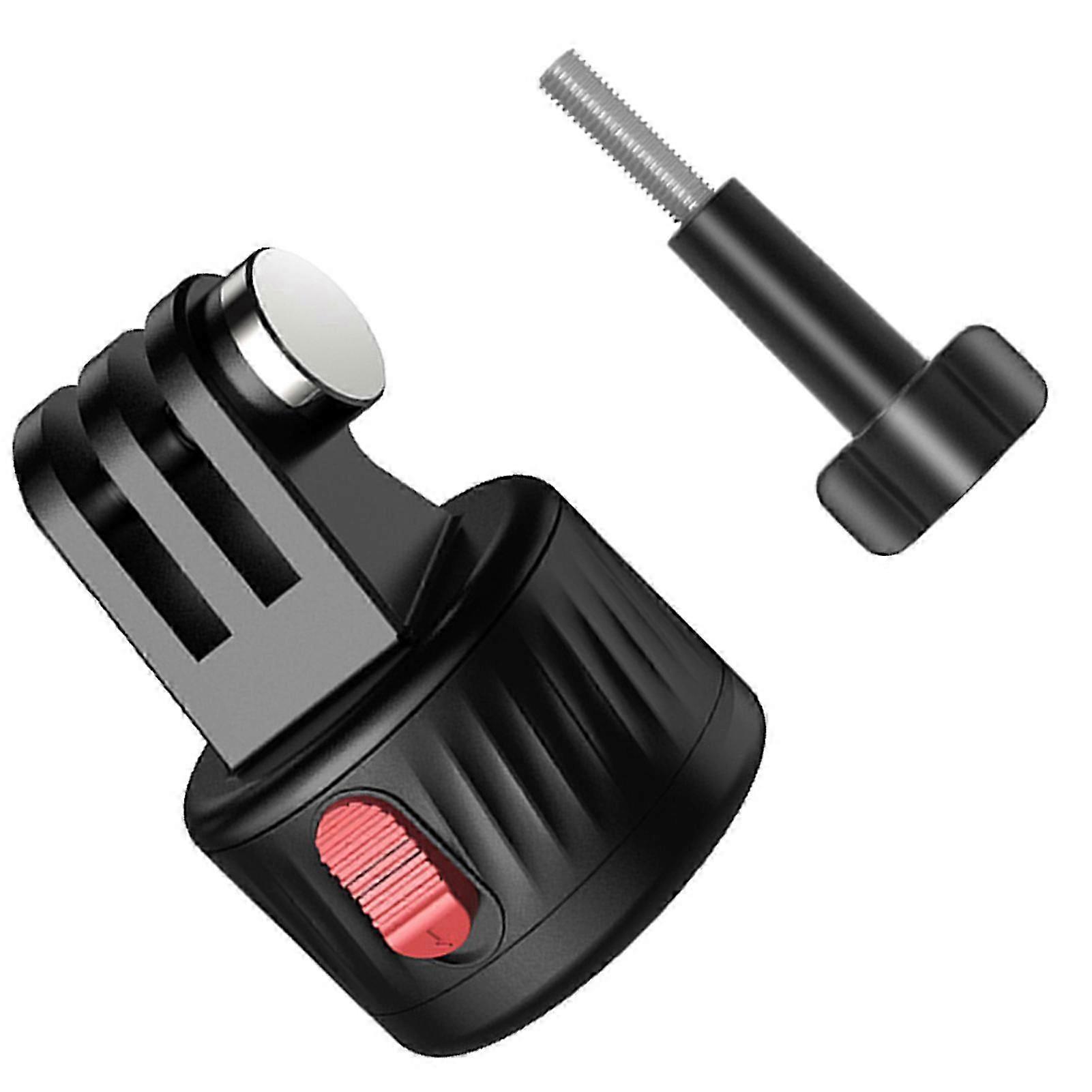 2025 Magnetic Suction Adapter Tripod Adapter Quick Release Base Mount Action Camera Accessories Screws Free with 1/4 Magnetic Base Compatible with GoP