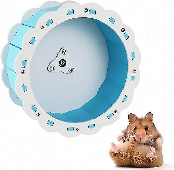 Silent Hamster Exercise Wheel - Αντιολισθητικός τροχός τρεξίματος μικρών ζώων για χάμστερ &; σκαντζόχοιρους (15cm)
