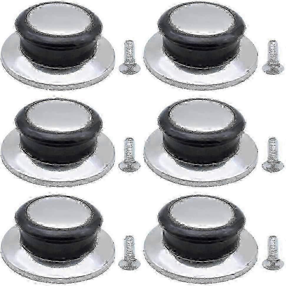 6 Pieces Heat Resistant Pot Lid Knob Replacement Handle Universal Handle For Pot Lids Pan Lids Cookware Pot Lid Handle Replacement Lid Knobs